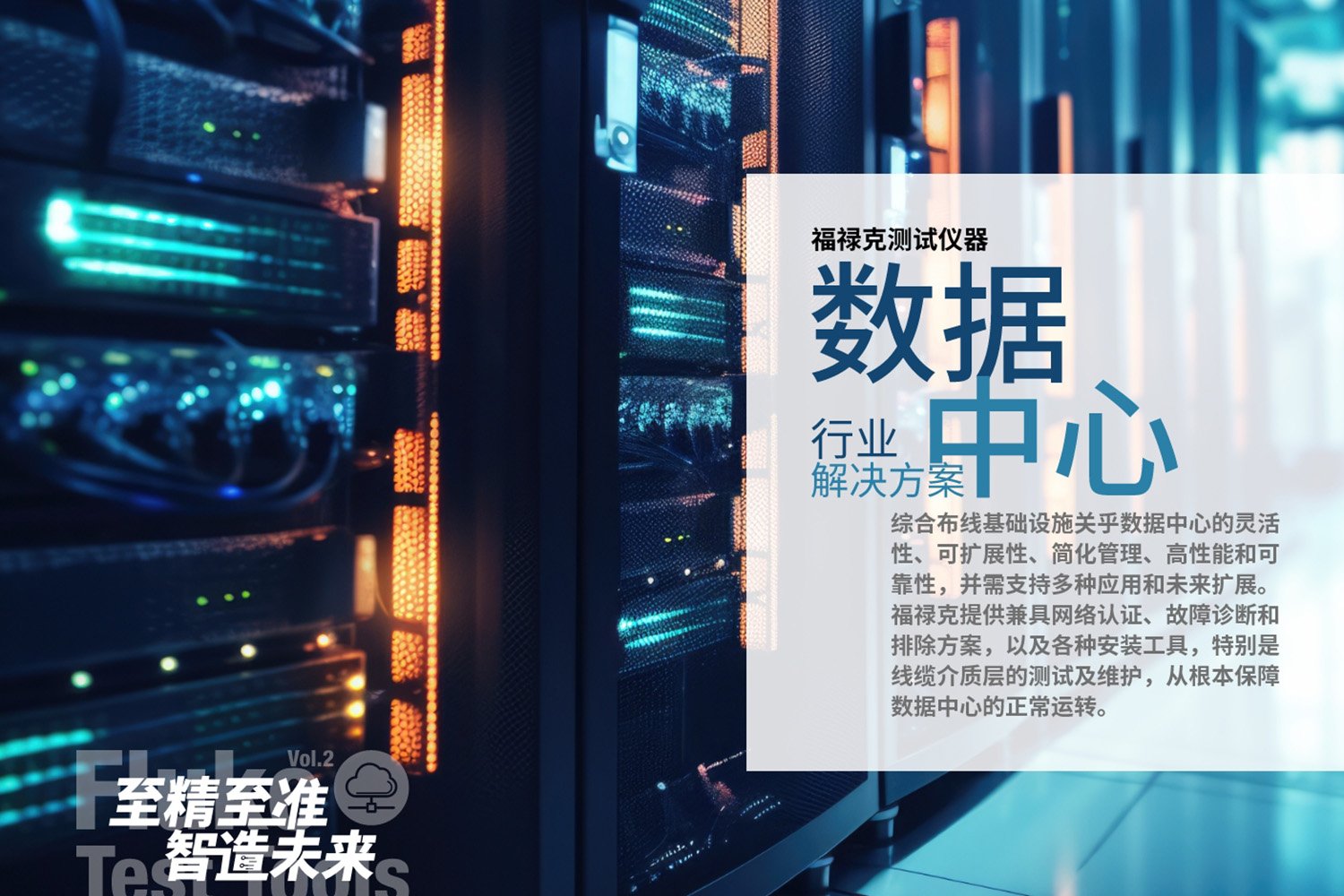 福祿克數(shu)據中(zhong)心行業解決方(fang)案